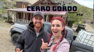 Cerro Gordo mines & Geology Death Valley ￼CA