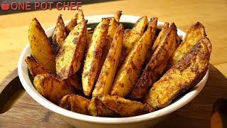 Ultimate Oven Baked Potato Wedges  One Pot Chef