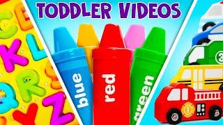 ABC Counting Learn Colors for Kids - Educational Video for Toddlers