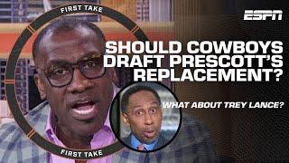 Daks future is UP IN THE AIR  Do Cowboys wave the white flag and draft a QB?  First Take