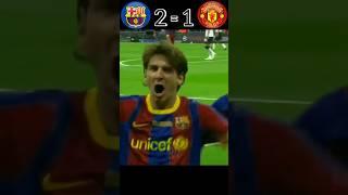 Barcelona vs Manchester United 2011 UEFA Final Highlights #shorts #football #youtube