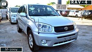 Toyota Rav-4 2004 model in silver colour now available at harab motors tz