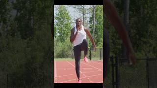 How an Olympic Sprinter Warms Up - Sprint Accelerations #shorts