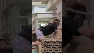 Naughty VR in Library Prank