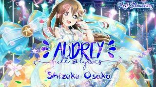  Rom-Kan-Eng  AUDREY  Shizuku Osaka  Full & Lyrics