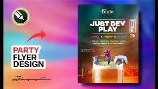 How to Design a Party Flyer   CorelDraw Tutorial 2023