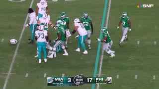 Nolan Smith gets his first career sack vs Dolphins