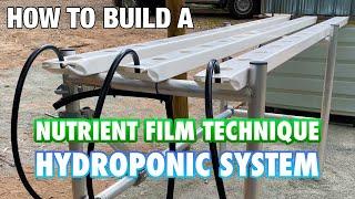 How to Build & Set Up a NFT Hydroponic System