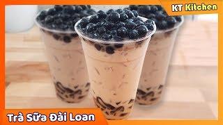 TRÀ SỮA TRÂN CHÂU - Bí Quyết Làm Trà Sữa Trân Châu Đài Loan Để Kinh Doanh  Boba Milk Tea Recipe