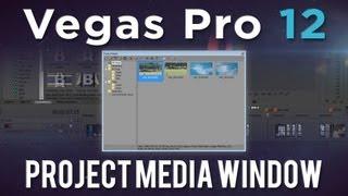 Vegas Pro 12 - Vegas Pro 12 Project Media Window