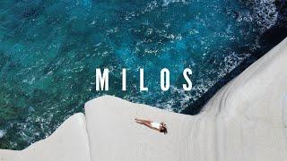 SARAKINIKO BEACH I Milos Greece I 4K DRONE