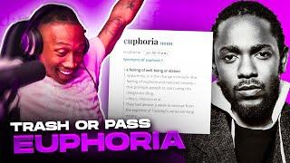 TRASH or PASS Kendrick Lamar  Euphoria Drake Diss  REACTION