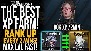 The First Descendant - The FASTEST XP Farm Rank Up Every 2 Minutes Best XP Farm Early Game