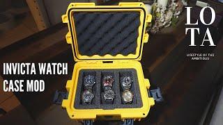 Invicta Pelican Watch Box 3 to 6 slots Easy DIY FREE