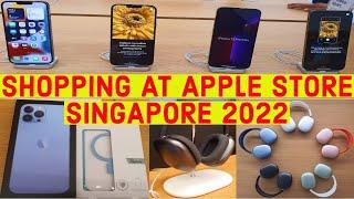 SHOPPING AT APPLE STORE SINGAPORE 2022JEWEL CHANGI AIRPORTORCHARD ROAD SINGAPOREAPPLE STORE SG