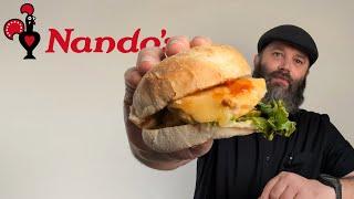 Nandos NEW Burger surprised me.