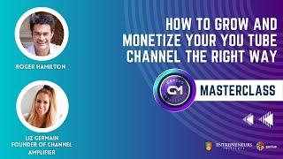 Genius Metaversity How To Grow and Monetize Your YouTube Channel the Right Way with Liz Germain