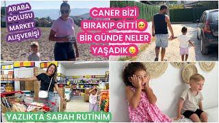 CANER GİTTİBİR GÜNDE YAŞADIKLARIMIZDÖNEBİLİRİZAĞLAMAYAN 3. BEBEĞİMİZYAZLIKTA SABAH RUTİNİM