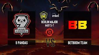 Dota2 - 9 Pandas vs BetBoom Team - Game 1 - ESL One Berlin 2023 - Group A