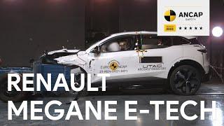 ANCAP safety & crash testing a Renault Megane E-Tech