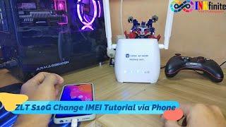 Globe At Home Prepaid WiFi ZLT S10G Change IMEI Tutorial via Phone 2024  INKfinite