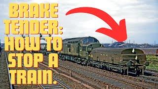 Off The Rails British Rail Brake Tender