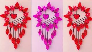 Unique Flower Wall Hanging Quick Paper Craft For Home Decoration Easy Wall Mate  DIY Wall Decor