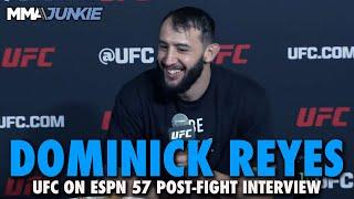 Dominick Reyes Has Relief After Snapping Skid Aims to Rebuild as Contender  UFC on ESPN 57