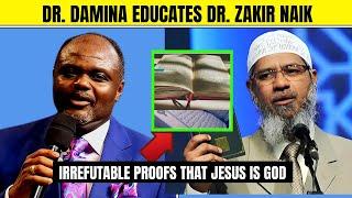 WATCH AS DR. ABEL DAMINA SCHOOLS DR. ZAKIR NAIK...IS JESUS GOD? 