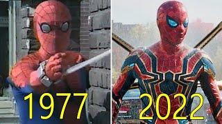 EVOLUCIÓN de Spider-Man en las Películas + Curiosidades 1977 - 2022