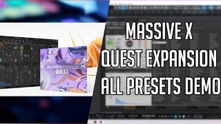 Native Instruments  Massive X  Quest Expansion All Presets Demo