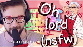 jacksepticeye kfc dating simulator but its only the bits hes getting demonetized for NSFW