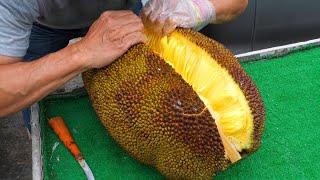 Fresh Jackfruit Cutting Skills  波羅蜜切割技巧 - Taiwanese Street Food