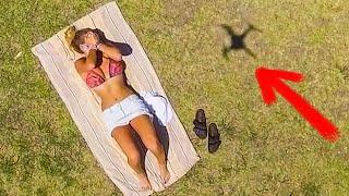 Weird Things Caught On Camera By Drone