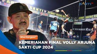 NGAWI - Kemeriahan Final Volly Arjuna Sakti Cup 2024 Desa Rejuno