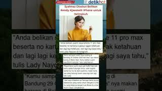 Syahnaz Beli HP Rendy Kjaernett #artist #viral #syahnaz #rendykjaernett #lady #jeje #netizen