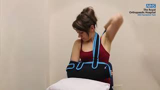 How to put on a sling - The Royal Orthopaedic Hospital