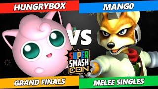 SSC 2022 GRAND FINALS - Mango Fox Vs. Hungrybox Jigglypuff Smash Melee Tournament