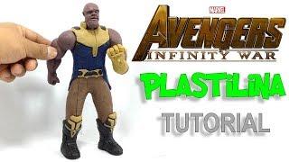 ️ COMO HACER A THANOS DE AVENGERS INFINITY WAR DE PLASTILINA PASO A PASO ️ MI MUNDO DE PLASTILINA