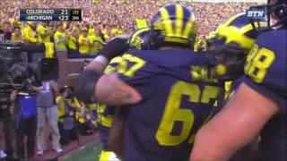 Amara Darboh 45-yard touchdown - Colorado vs Michigan