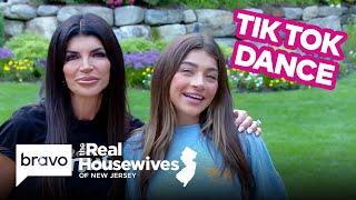 Gia Giudice Teaches Teresa Giudice a TikTok Dance  RHONJ  Bravo