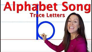 Alphabet Song Trace the Letters in the Alphabet  Circles and Lines  Patty Shukla  ABCs Song