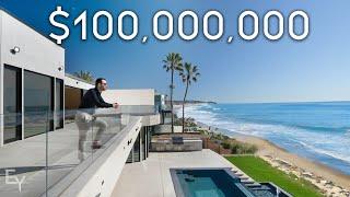 Inside a $100000000 Oceanfront Mansion in Malibu California