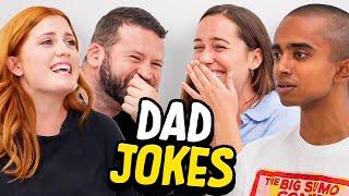 Dad Jokes  Dont laugh Challenge  Sam x Akila vs Andrew x Chloe  Raise Your Spirits
