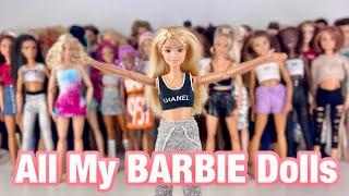 My Huge Barbie Doll Collection 2022