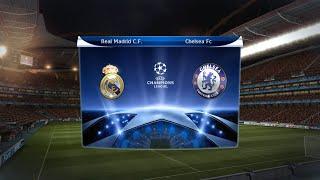 PES 2010 - Real Madrid vs Chelsea  UEFA Champions League - Full Match & Gameplay