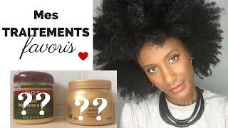 MES TRAITEMENTS FAVORIS pour des cheveux afro en bonne santé