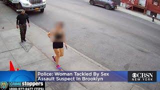 Police Woman Tackled By Sex Assault Suspect In Brooklyn