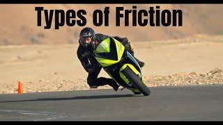 Types of frictional forces with examples