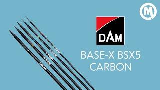 Удилища DAM Base-X carbon tele-pole. Обзор
